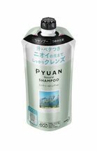 367778 "KAO" "Pyuan Natural" Бессиликоновый шампунь с ароматом мяты и ландыша  340мл (м/у)  1/24