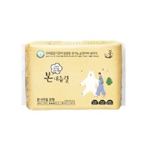 090541 Organic BON NATURAL Гигиенические прокладки стандартного размера 250 мм с крылышками (18 шт) 1/36