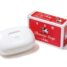 137065 "COW" "Beauty Soap" Молочное увлажняющее мыло с пудровым ароматом роз (6штх100гр) 1/24 