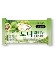 090020 "Juno" "Peeling Soap Noni Peeling Soap" Косметическое мыло c экстрактом фрукта нони 150 г 1/120 