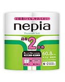 273464 "NEPIA" "Premium Soft"  Двухслойная туалетная бумага 60м (8 рулонов), 1/8 