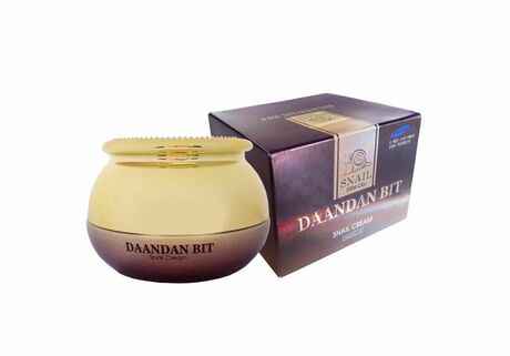 Jigott Daandanbit Snail Cream Крем для лица антивозрастной с муцином улитки 50 мл