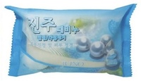 090051 "Juno" "Peeling Soap Pearl" Косметическое мыло с жемчугом 150гр 1/120