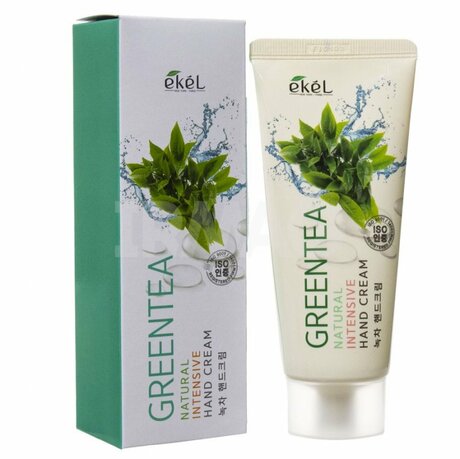 Ekel Hand Cream Intensive Green Tea Интенсивный крем для рук с экстрактом зеленого чая 100 мл.