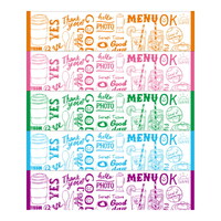 300675 Kami Shodji" "ELLEMOI" "Serapi" Бумажные двухслойные салфетки 150шт (спайка 5 пачек) 1/12