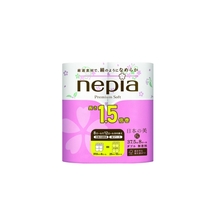 263502 "NEPIA" "Premium Soft"  Двухслойная туалетная бумага 37,5м с цветочным рисунком (8 рулонов), 1/8 