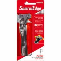 Feather F-System Samrai Edge Мужской бритвенный станок с тройным лезвием 