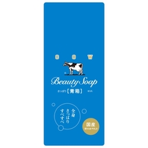 117067 "COW" "Beauty Soap" Молочное увлажняющее мыло с прохладным ароматом жасмина (6штх85гр) 1/24 