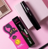283079 "Jigott" Подводка для глаз Cat's Eye Waterproof Liquid Eyeliner 9г(глубокий черный) 1/400