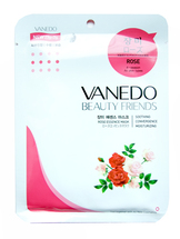All New Cosmetic Vanedo Beauty Friends Восстанавливающая маска для лица с эссенцией розы 25гр. 