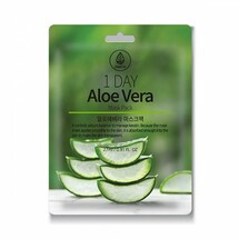 Med B 1 Day Aloe Vera Mask Pack Тканевая маска с экстрактом Алоэ Вера 27мл  
