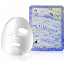 3W CLINIC Fresh White Mask Sheet Маска тканевая для выравнивания тона лица 23 мл 