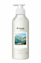 367860 "KAO" "Pyuan Natural" Кондиционер для волос с ароматом мяты и ландыша  425мл  1/12