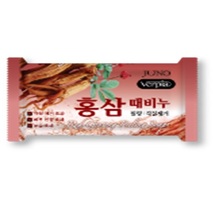 090099 "Juno" "Peeling Soap Reg Ginseng" Косметическое мыло c экстрактом красного женьшеня  150 г 1/120
